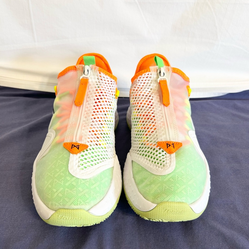 Nike PG 4 White Gatorade size 9.5 MEN’S BASKETBALL SHOES - Picture 7 of 8